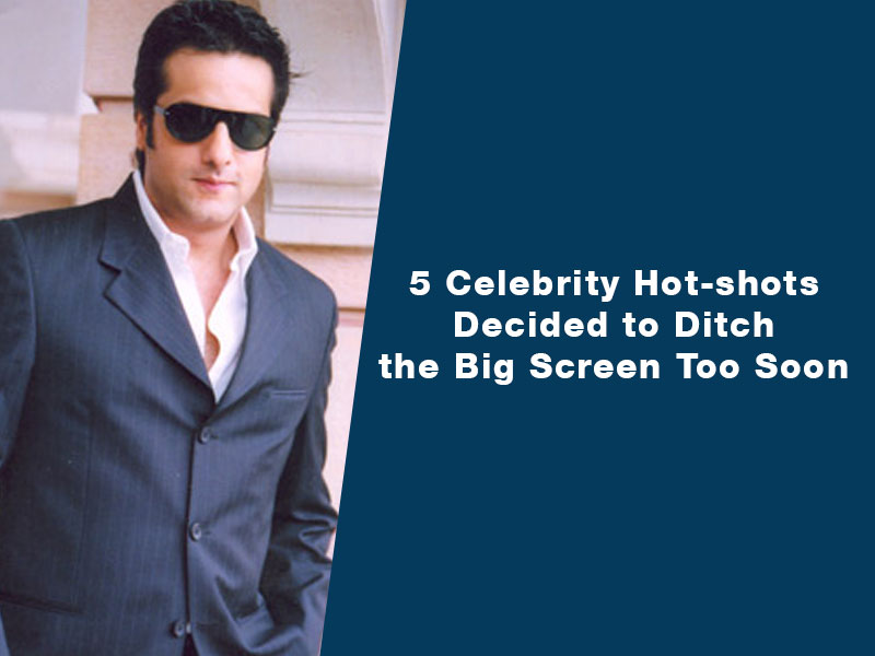 5 Celebrity Hot-shots Decided to Ditch the Big Screen Too Soon